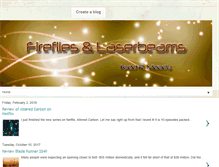 Tablet Screenshot of firefliesandlaserbeams.com